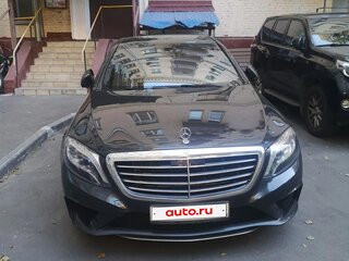 2016 Mercedes-Benz S-Класс 500 VI (W222, C217), чёрный, 3200000 рублей, вид 1