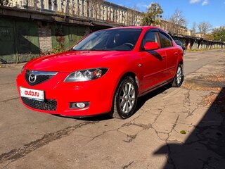 2007 Mazda 3 I (BK) Рестайлинг, красный, 600000 рублей, вид 1