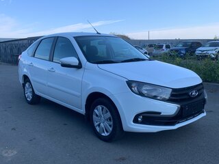 2019 Lada (ВАЗ) Granta I Рестайлинг, белый, 647000 рублей, вид 3