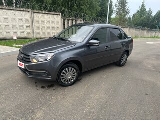 2019 Lada (ВАЗ) Granta I Рестайлинг, серый, 475000 рублей, вид 3