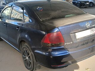 2017 Volkswagen Polo V Рестайлинг, синий, 760000 рублей, вид 4