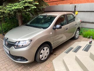2015 Renault Logan II, бежевый, 970000 рублей, вид 4