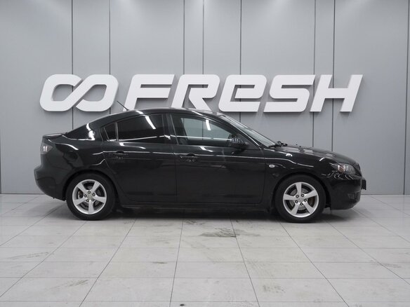 2006 Mazda 3 I (BK) Рестайлинг, чёрный, 725000 рублей - вид 4