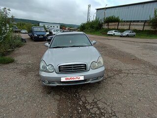 2004 Hyundai Sonata ТагАЗ IV (EF) Рестайлинг, серебристый, 165000 рублей, вид 1