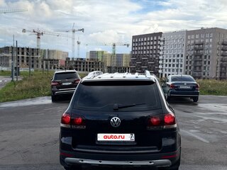 2008 Volkswagen Touareg I Рестайлинг, чёрный, 870000 рублей, вид 4
