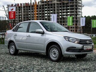 2024 Lada (ВАЗ) Granta I Рестайлинг, серебристый, 840000 рублей, вид 4