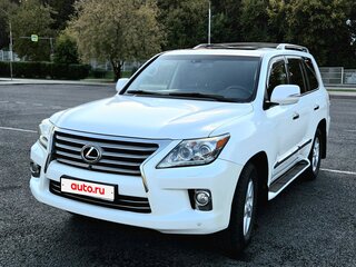2012 Lexus LX 570 III Рестайлинг, белый, 4100000 рублей, вид 2