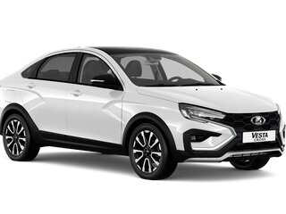 2026 Lada (ВАЗ) Vesta SW Cross I Рестайлинг (NG), белый, 2023000 рублей, вид 1