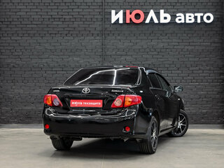 2008 Toyota Corolla X (E140, E150), чёрный, 670000 рублей, вид 4