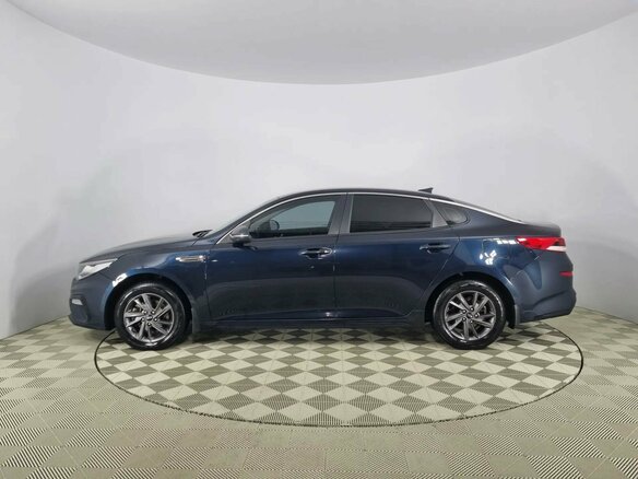 2018 Kia Optima IV Рестайлинг, синий, 1486000 рублей - вид 7