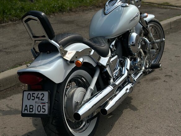 2004 Yamaha XVS400 Drag Star, белый, 399999 рублей - вид 1
