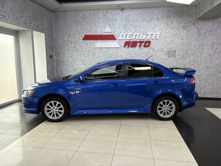 2010 Mitsubishi Lancer X, синий, 995000 рублей, вид 2