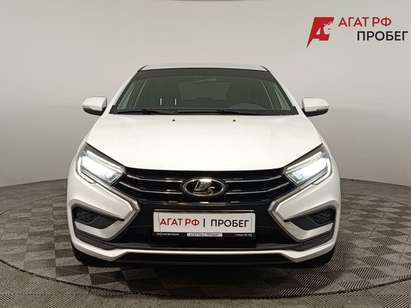 2023 Lada (ВАЗ) Vesta I Рестайлинг (NG), белый - вид 1