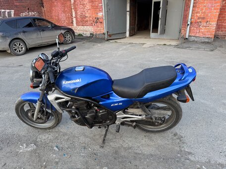 2000 Kawasaki ER-5, синий, 190000 рублей, вид 4