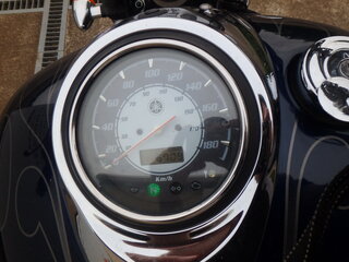 2008 Yamaha XVS1100, синий, 650000 рублей, вид 4
