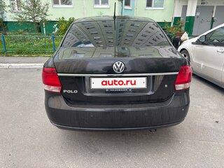 2013 Volkswagen Polo V, чёрный, 649000 рублей, вид 4