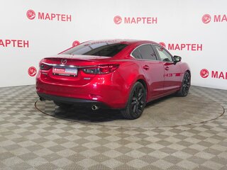 2016 Mazda 6 III (GJ) Рестайлинг, красный, 1793000 рублей, вид 5