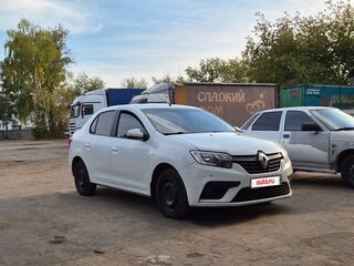 2021 Renault Logan II Рестайлинг, белый, 675000 рублей, вид 5