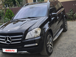 2010 Mercedes-Benz GL-Класс 500 I (X164) Рестайлинг, чёрный, 1300000 рублей, вид 1