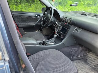 2002 Mercedes-Benz C-Класс 240 II (W203), синий, 300000 рублей, вид 3