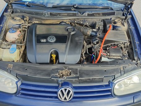2003 Volkswagen Golf IV, синий, 350000 рублей, вид 5