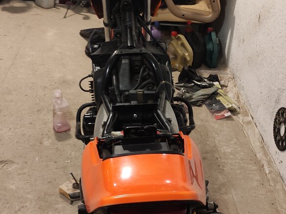 1995 Honda CB 400 Super Four, оранжевый, 275000 рублей - вид 18