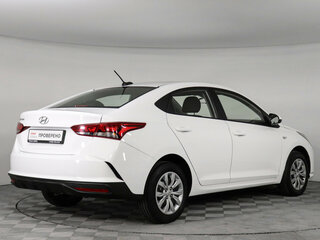 2021 Hyundai Solaris II Рестайлинг, белый, 1559000 рублей, вид 5