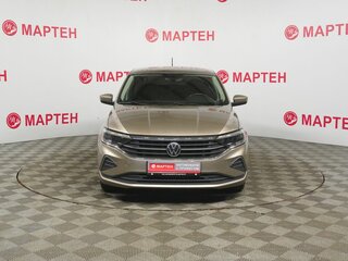 2020 Volkswagen Polo VI, бежевый, 1498000 рублей, вид 2