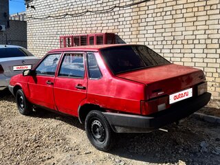 1995 Lada (ВАЗ) 21099, красный, 49999 рублей, вид 4