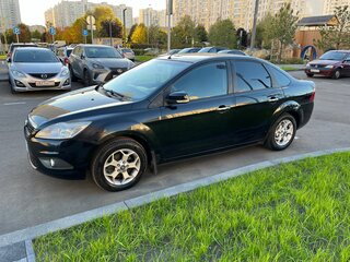 2009 Ford Focus II Рестайлинг, чёрный, 450000 рублей, вид 5