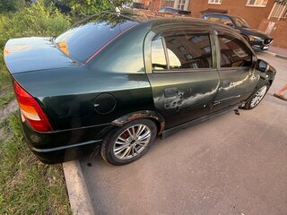 2004 Opel Astra G, зелёный, 110000 рублей, вид 4