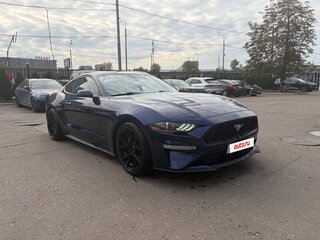 2018 Ford Mustang VI Рестайлинг, синий, 3500000 рублей, вид 4