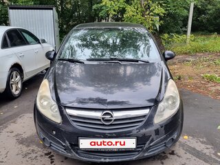 2007 Opel Corsa D, чёрный, 210000 рублей, вид 3