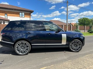 2021 Land Rover Range Rover IV Рестайлинг, синий, 7000000 рублей, вид 4