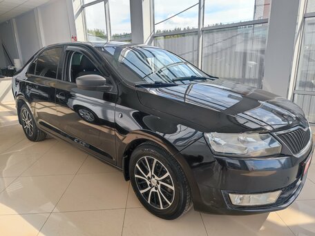 2015 Skoda Rapid I, чёрный, 792000 рублей, вид 3