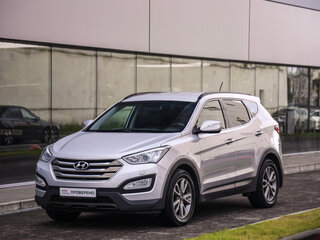 2012 Hyundai Santa Fe III, серебристый, 1304777 рублей, вид 3