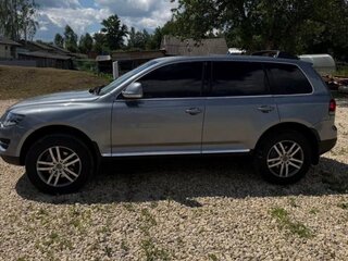 2009 Volkswagen Touareg I Рестайлинг, белый, 1150000 рублей, вид 3