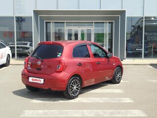 2018 Nissan March IV (K13) Рестайлинг, красный, 710000 рублей, вид 4