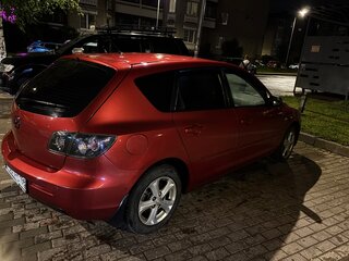 2008 Mazda 3 I (BK) Рестайлинг, красный, 300000 рублей, вид 5