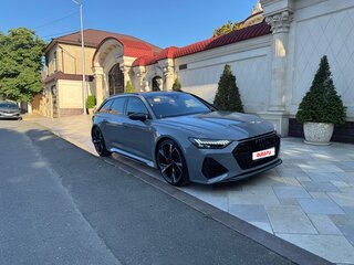 2021 Audi RS 6 IV (C8), серый, 14000000 рублей, вид 3