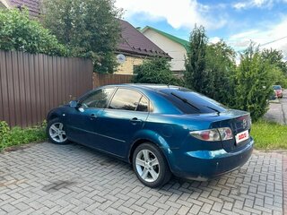 2006 Mazda 6 I (GG) Рестайлинг, синий, 400000 рублей, вид 2