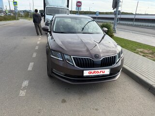 2017 Skoda Octavia III (A7) Рестайлинг, коричневый, 1730000 рублей, вид 1