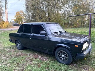 2011 Lada (ВАЗ) 2107, чёрный, 240000 рублей, вид 2