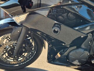2011 Kawasaki ER-4F (Ninja 400R), чёрный, 275000 рублей, вид 5