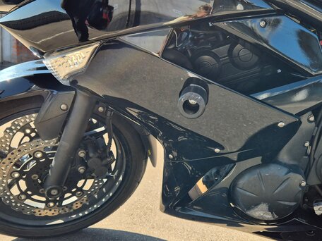 2011 Kawasaki ER-4F (Ninja 400R), чёрный, 275000 рублей, вид 5