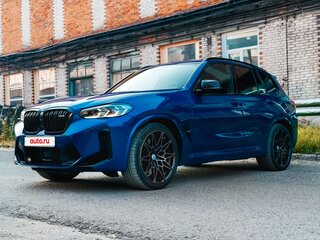 2022 BMW X3 M Competition I (F97) Рестайлинг, синий, 7650000 рублей, вид 3