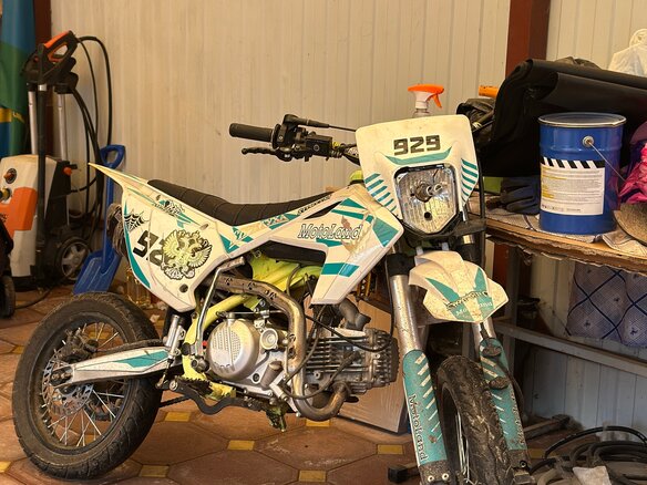 2025 Motoland CRF190, зелёный, 70000 рублей - вид 3