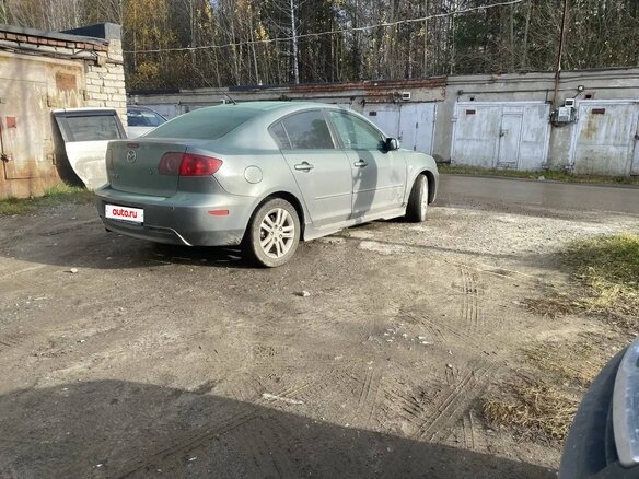 2006 Mazda 3 4-speed I (BK) Рестайлинг, серый, 620000 рублей - вид 5