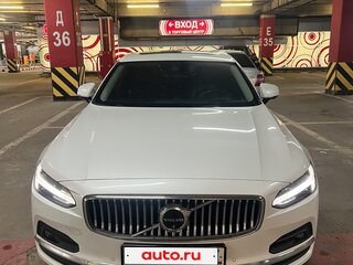 2021 Volvo S90 II Рестайлинг, белый, 3000000 рублей, вид 4