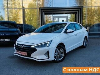2020 Hyundai Elantra VI (AD) Рестайлинг, белый, 1459000 рублей, вид 1